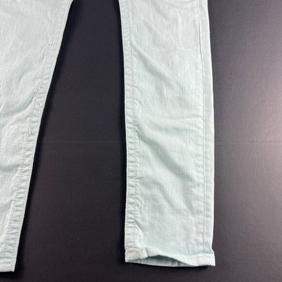 Miss Me Jeans Women's 31x31* Low Rise Skinny Icy Blue Embellished Denim Tag 29 - Picture 4 of 16